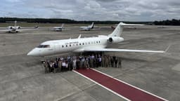 Ninth Bombardier Global 6000 Delivered to U.S. Air Force for BACN Program